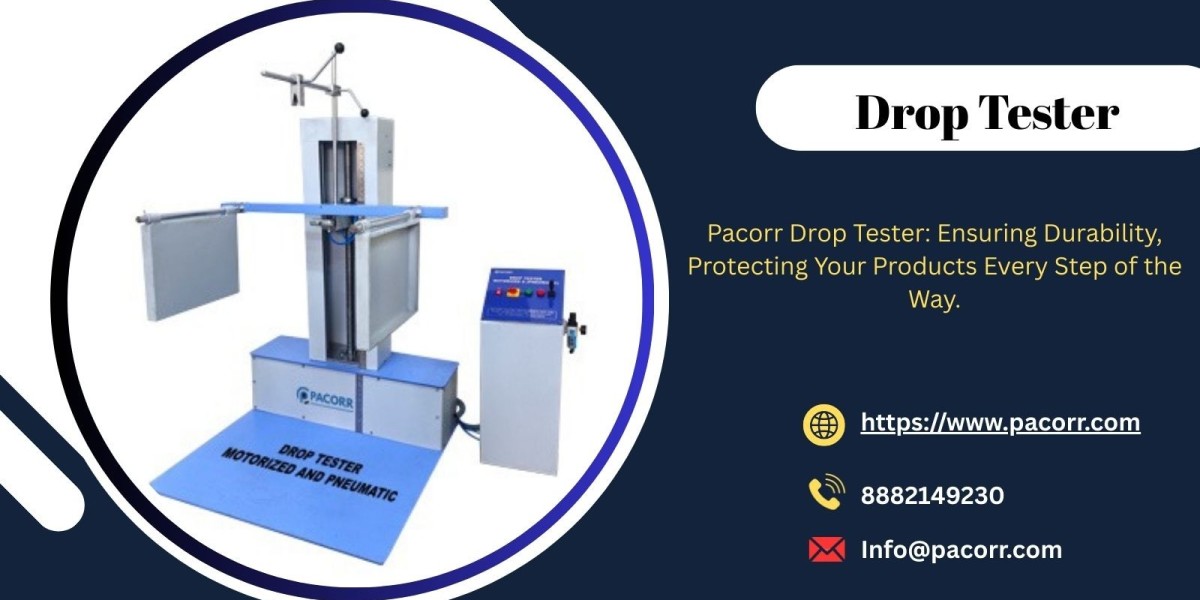 Drop Tester – Test the Strength of Your Packaging with Precision