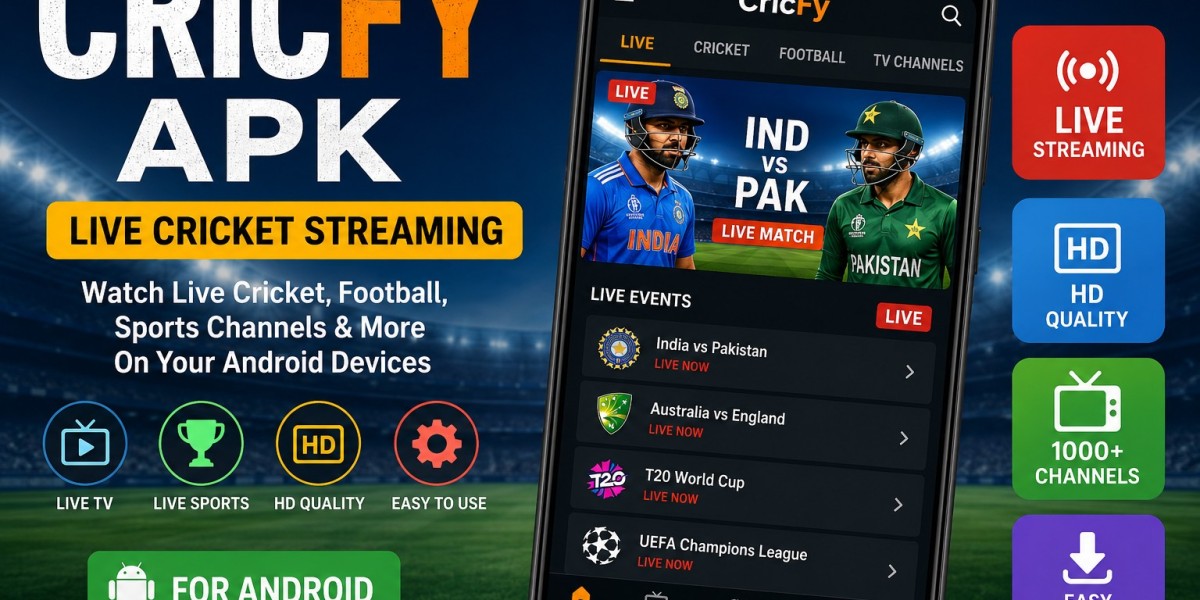 CricFy APK Latest Version Download For Android – Live Sports Streaming App