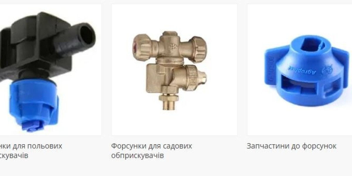 Великий вибір форсунок та комплектуючих для аграрної техніки